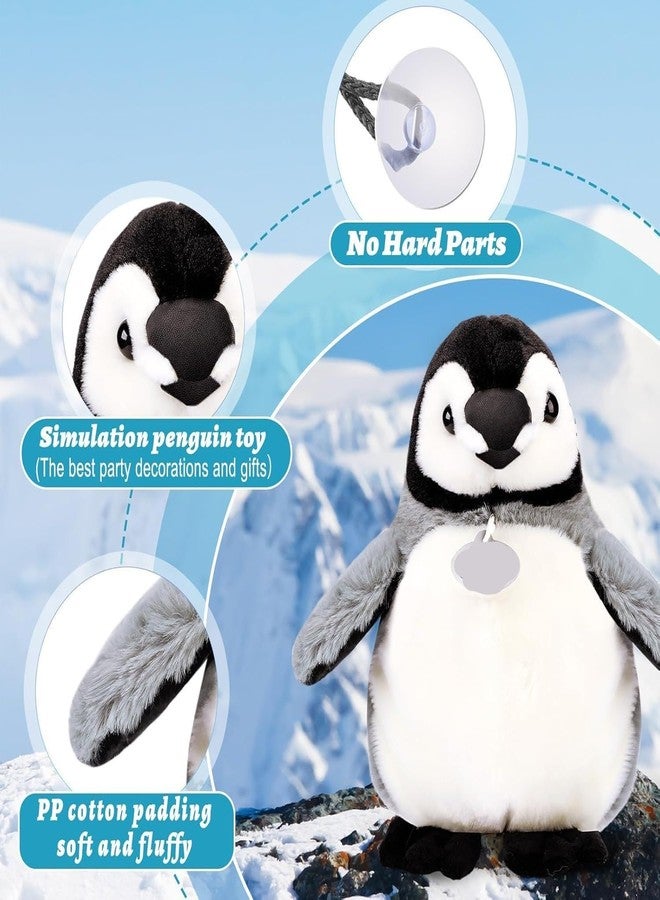 تيكلز لعبة البطريق المحشوة الناعمة للأطفال من الجنسين، هدية عيد ميلاد (اللون: متعدد الألوان، الحجم: 18 سم) - Image 3